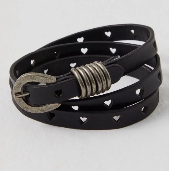 Free People“ Love Language” Skinny Belt - Picture 2 of 5